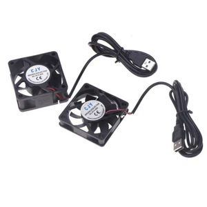 1PC 60mm USB Fan 5V Brushless Cooling Fans For PC Computer Case Cooler - Afbeelding 1 van 14