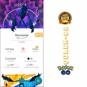 Pokémon Go - Shiny Necrozma Sz XXL Trade Unregistered - Available - Picture 1 of 1