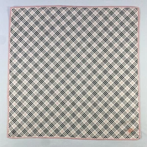 Vintage Burberry Handkerchief Neckerchief Bandana Pocket Square - Picture 1 of 5