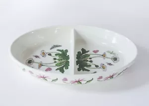 Vintage Portmeirion Botanischer Garten Gänseblümchen Schmetterling GETEILTE SCHALE Cottagecore Englisch - Bild 1 von 16