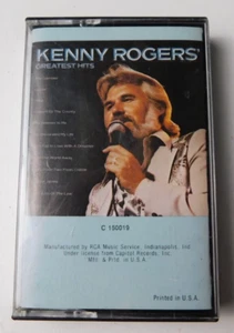 Kenny Rogers Greatest Hits 1980 Liberty 4LOO 1072 Cassette Tape EX/EX - Picture 1 of 4