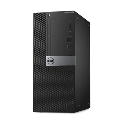 Dell OptiPlex 7050 Core i7-7700 3.6GHz 16GB RAM 256GB SSD 2TB HDD Windows 11 PC - Image 1 of 4