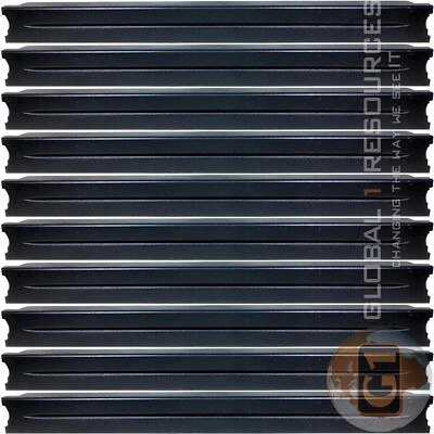 LOT OF 10 APC AR8136BLK Server Rack 1U Tool-less Blanking Filler Panel 874-0018A - Image 1 of 4