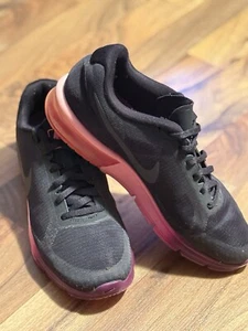 Nike Air Max Negro y Rosa Lentejuelas Tenis para Correr Mujeres Talla 8 Usadas - Imagen 1 de 5