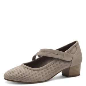 Soft Line by Jana Damen Pumps Slipper Ballerina Ballerinas Schuhe grau 24363 - Picture 1 of 6