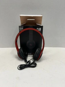 Beats by Dr. Dre Solo3 Club Collection Cuffie On Ear Wireless Rosso/Nero - Foto 1 di 6