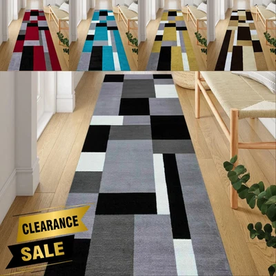 Non Slip Hallway Runner Rug Long Bedroom Carpets Kitchen Floor Rugs Door Mat - Image 1 of 4