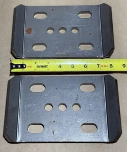 (2) U-Bolt Plates R2033 Steel Heavy Duty for 2.25" Springs - Picture 1 of 4