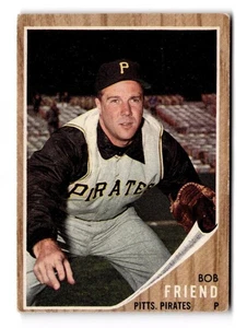 1962 Topps #520 Bob Friend - Picture 1 of 2