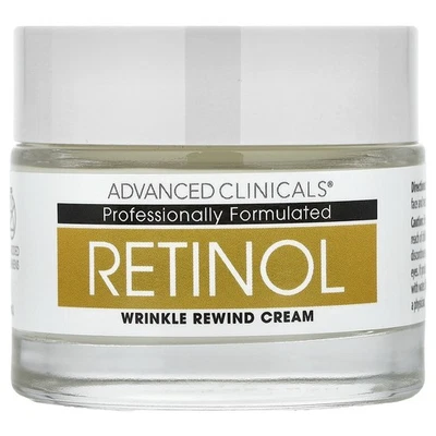 Retinol, Wrinkle Rewind Cream, 2.5 fl oz (74 ml) - Image 1 of 4