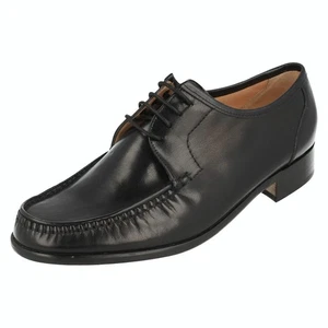 Herren Ex-Display Grenson Schnürschuhe Leder Crewe Größe UK 7,5 - Bild 1 von 12