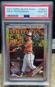 ADLEY RUTSCHMAN RERRACTOR RC SILVER PACK 2023 TOPPS PSA 10 GEM MINT - Bild 1 von 1