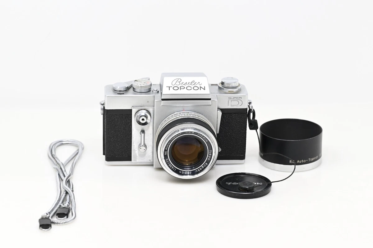 【実写確認整備品】トプコンRE-2／REオートトプコール5.8cmf1.8付 東京光学 TOPCON RE-2 & RE. Auto-Topcor 58mm F1.8 解説 - YouTube
