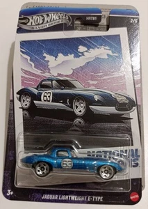Hot Wheels Silver Series Nacional Icons Jaguar Lightweight E-Type - Imagen 1 de 2