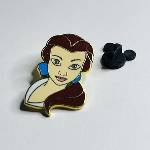 Prendedor comercial Disney La Bella y la Bestia Princesa Cabeza de Bella Tono Dorado 2002 - Imagen 1 de 2