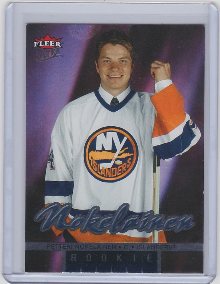 2005-06 UPPER DECK FLEER ULTRA PETTERI NOKELAINEN RC UD ROOKIE #227 - Image 1 of 1