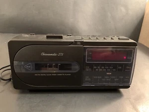 Realistic Chronosette-273 Model 12-1581 Digital Clock Radio and Cassette Player - Picture 1 of 6