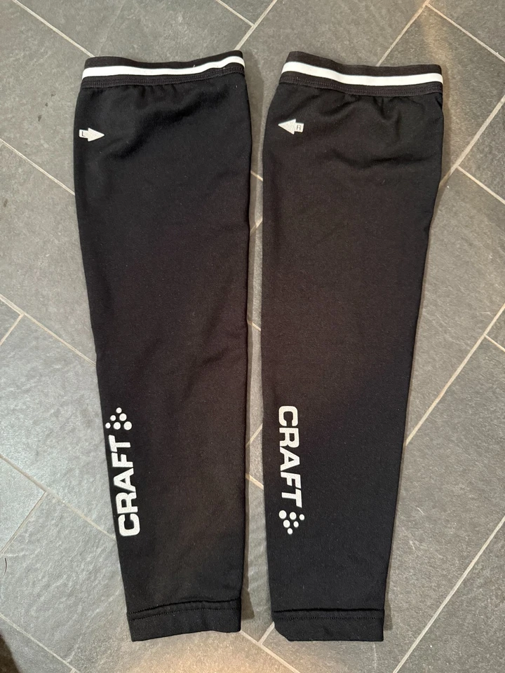 Calentador de brazo de ciclismo artesanal - negro, unisex, XL/XXL, nuevo sin etiquetas Foto 1 de 3