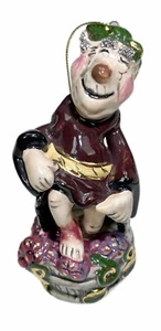 Bruder Bruder Bernhard Figur Weihnachtsschmuck Weintrauben blauer Himmel Goldminc - Bild 1 von 6