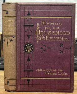 1876 'Hymns For The Household Of Faith'   Uncommon Victorian Hymnbook. - Imagen 1 de 1