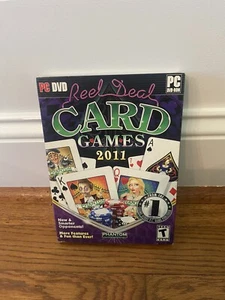 Reel Deal Card Games 2011 (PC, 2010) *Neu Sealed* Computerspiel - Bild 1 von 2