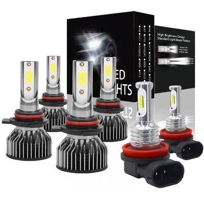 Faros LED altos + bajos antiniebla para Toyota Corolla 2009-2014 2015 2016 Foto 1 de 4