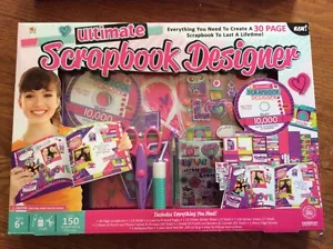 NUEVO EN CAJA 30 páginas ULTIMATE SCRAPBOOK DESIGNER para edades 6+ - Imagen 1 de 4