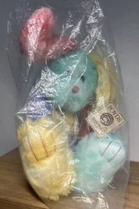 Collezione Boyds Bear Esclusiva Testa Arcobaleno Fagiolo Coniglio "Wabbit" NUOVISSIMA - Foto 1 di 5