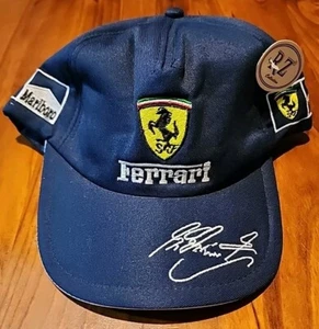 Vintage Ferrari Hat New With Tags Racing Automotive Italian Sportscars Rare - Picture 1 of 12