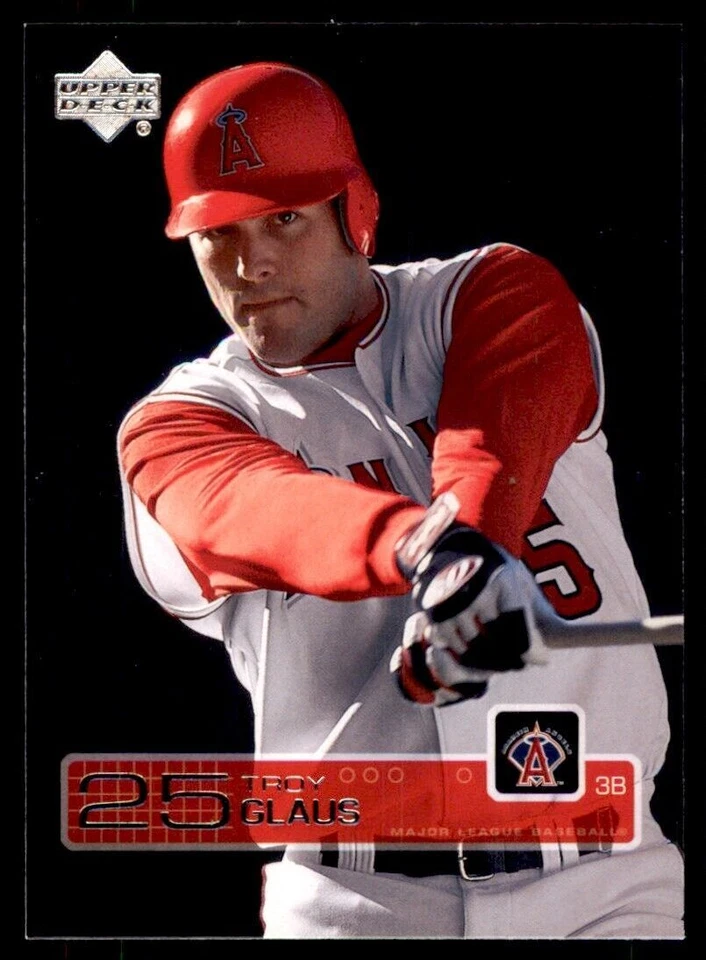 2003 Upper Deck Troy Glaus Anaheim Angels #32 - Image 1 of 2