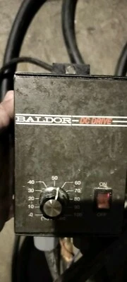 Baldor Bc138 Used Control Box DC Drive Motor Speed 115 Vac 50/60hz - Image 1 of 2