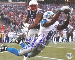 Calvin Johnson HOF Lions Signed Autographed 8X10 Photo REPRINT - Picture 1 of 1