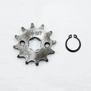 12T Teeth 17mm 428 Chain Front Sprocket Cog PIT TRAIL QUAD DIRT BIKE ATV BUGGY - Picture 1 of 5