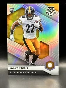 Najee Harris 2021 Panini Prizm Mosaic #313 Silver Rookie Card Steelers RC - Picture 1 of 2