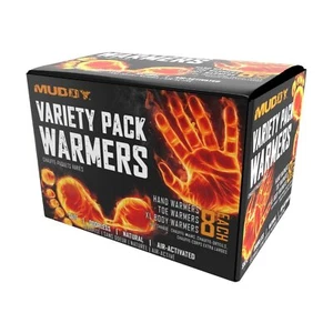 Muddy Warmer Bulk Pack / (8) Each Hand, Toe & XL Warmers - Picture 1 of 5