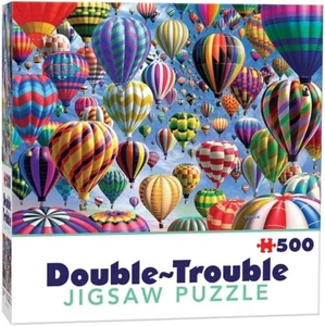 Cheatwell Games Double-Trouble Puzzles Balloons 500 pcs Fun Challenge - Picture 1 of 5