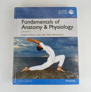 Fundamentals of Anatomy and Physiology 10th Edition Global Martini Nath 2015 H/C - Picture 1 of 11