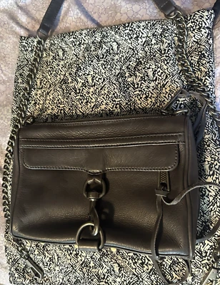Rebecca Minkoff Mini MAC Leather in Grey antique hardware - Image 1 of 4