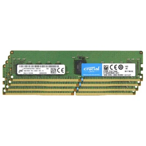 Crucial 64GB (4x 16GB) 2933MHz DDR4 ECC RDIMM 2RX8 Server Memory CT16G4RFD8293 - Picture 1 of 1