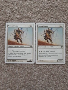 MTG 2 x Master Decoy - 8th edition - Picture 1 of 2