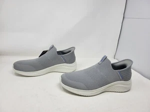 Neu Herren grau Skechers Ultra Flex 3.0-Smooth Step Schuhe #232450/GRY Größe 9,5 - Bild 1 von 13