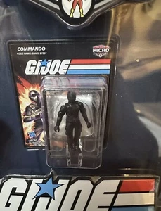 World's Smallest GI JOE "Snake Eyes" Micro Actionfigur - Bild 1 von 3