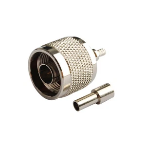 N-Type Male Plug male RF connector Crimp for LMR100 RG316 RG174 RG178 1.13 cable - Picture 1 of 4