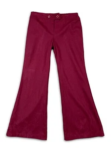 Vintage 70s Wide-Leg Flare Pants High Rise Disco  Wool Pants Size 31" - Picture 1 of 17