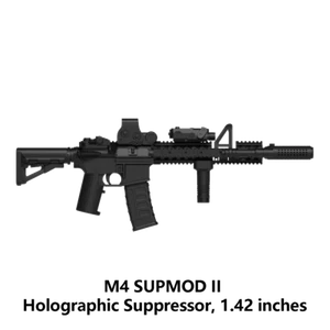 M4 SUPMOD II Toy Replica Gun for Minifigures bModern Brick Warfare Series Block - Picture 1 of 4