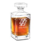Whisky Dekanter mit Gravur - Whisky Flasche 700ml - Whiskey Geschenk für Männer