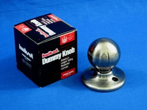 KWIKSET 488P - *HERGESTELLT IN DEN USA* - Antik Nickel Polo Serie halber Dummy Türknauf ziehen - Bild 1 von 7
