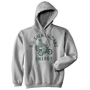 Big Shenanigans Energy Unisex Hoodie Funny St Patricks Day Sweatshirt