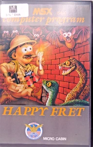 MSX -- HAPPY FRET (MICRO CABIN/AACKSOFT - 3,5" DISK) #NOS #NEUWARE - Picture 1 of 7