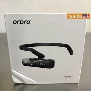 ORDRO EP8 4K Head-Mounted Video Camera, Ultra HD 4K 60FPS - Picture 1 of 7